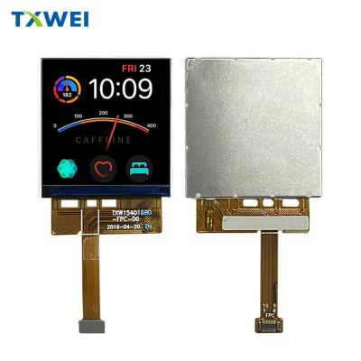 China 1.54 inch vierkant lcd-paneel volkleur 700nits TFT lcd-scherm Te koop