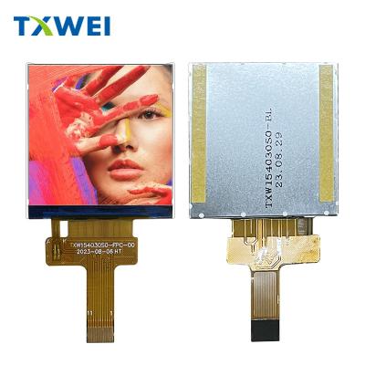 China Pantalla LCD cuadrada moderna personalizada de 1,54 pulgadas con luz diurna en venta