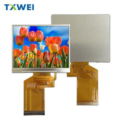 Cina Display LCD trasparente da 3 pollici 1400cd/m2 Luminosità con interfaccia RGB 30 a 80°C Temperatura di conservazione in vendita