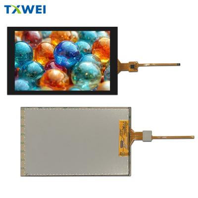 中国 7インチ TFT LCD ディスプレイ 800*1280 明るさ 350cd/m2 セキュリティ アクセス コントロール ディスプレイ パネル 販売のため