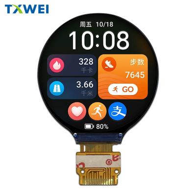 China 1.3-Zoll-LCD-Bildschirm mit 240 * 240-Zirkel-LCD-Bildschirm, Smart Wearable-Bildschirm zu verkaufen