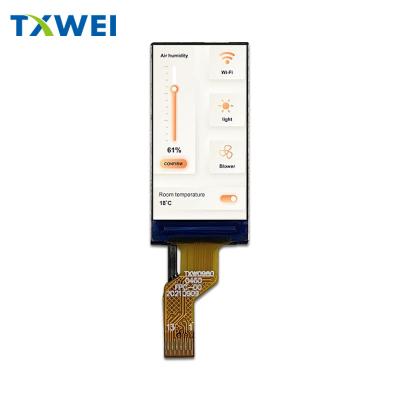 China 0.96-inch strip TFT LCD display screen, small-sized display panel for sale