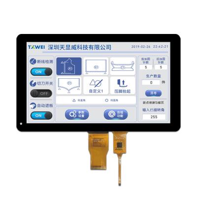 Κίνα 10.1 inch 10.1'' 1024*600 RGB interface All viewing angle ips touch screen tft lcd module προς πώληση