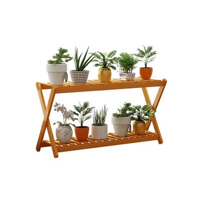 China Eco - Friendly Multi Tier Wooden Plant Stand Planter Stand Flower Shelves for sale