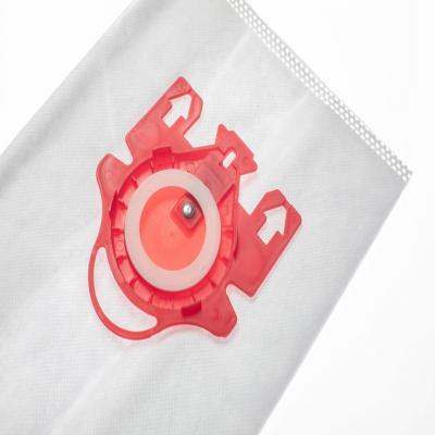 China Hotel Made In China 349 Filter 105 x95mm Card Collar Durable Nonwoven Dust Filter Bag for sale