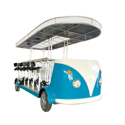 China steel beer bike with 8 seats for sale for sale