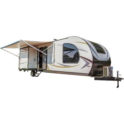 China Hot Selling Yingmai 4x4 Off Road Travel Trailer Camper Trailer With Spent Tent For Sale for sale