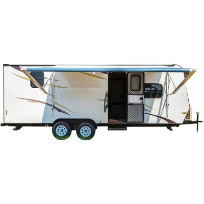 China Standard Outdoor Camping Travel Trailer Yingmai 760 Canadian Motor Home Caravan RV Model for sale