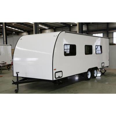 China Travel Trailer Low Price Factory Discount Camper Caravan With Extended Dinette For Sale for sale