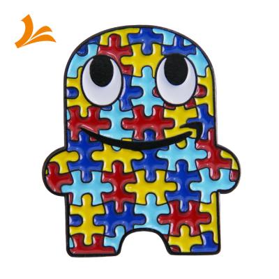 China High Quality Custom Cute Cartoon Iron Lapel Pin Dyed Black Metal Soft Enamel Pins From Europe Factory Direct for sale