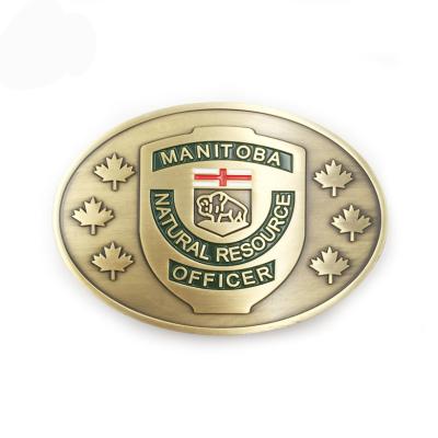 China Office High Quality Metal Manitoba Belt Buckles Canadian Custom Belt Buckles For Men for sale