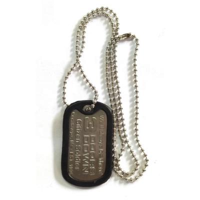 China Europe Personalized Silicon Crate Rubber Stainless Steel Blank Custom Dog Tags For Small Dogs for sale