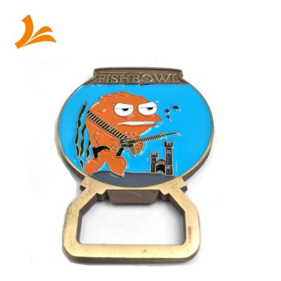 China Wholesale Custom China USA Challenge Coin Bottle Opener for sale