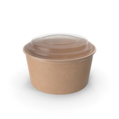 China Disposable Custom Design Disposable Paper Bowl For Salad Noodles Fast Food Food Pack Container for sale