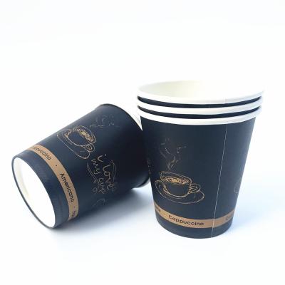 China China Disposable Products/Suppliers Custom Disposable Paper Cup 8oz 12oz For Hot Coffee Tea for sale