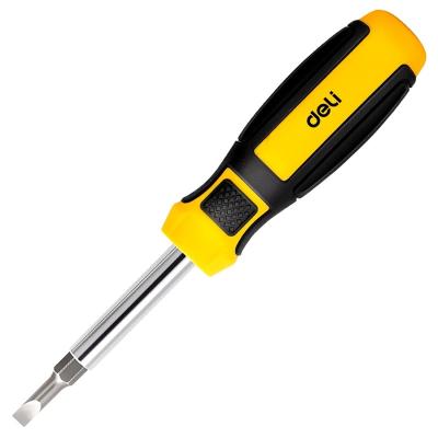 China Plastic Grocery Set Tools EDL260206 #6 IN 1 Screwdriver Set #6 IN 1 #YELLOW for sale