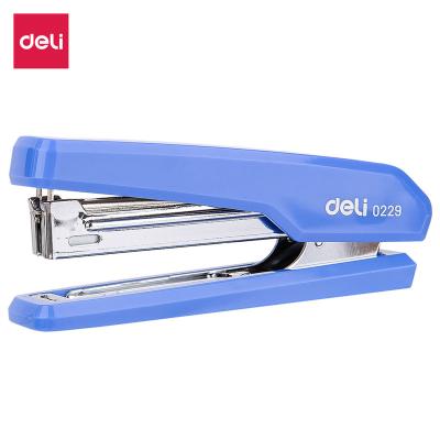 China GROCERY 0229# Plastic Stapler 10 Stapler Stationery Metal Base Durable Office Supply Staples Office Accessories for sale