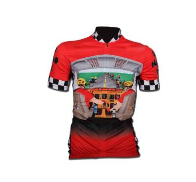 China High Quality QUICK DRY Custom Lightweight Short Sleeve Packing Team Cycling Clothing Bicycle Shirt for sale