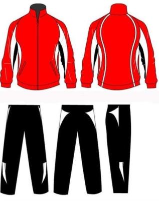 China Custom Made QUICK DRY Microfiber Shell Mesh Lining Jacket Tracksuit Man Tracksuit for sale