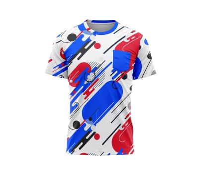 China Moisture Wicking Fully Dye Moisture Wicking Round Neck Sublimated Custom Motorsport Racing T Shirts for sale