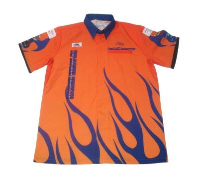 China Fully Dye Breathable Sublimated Cool Dry Superfine Pit Team Short Sleeve Club Racing Polo Shirt for sale