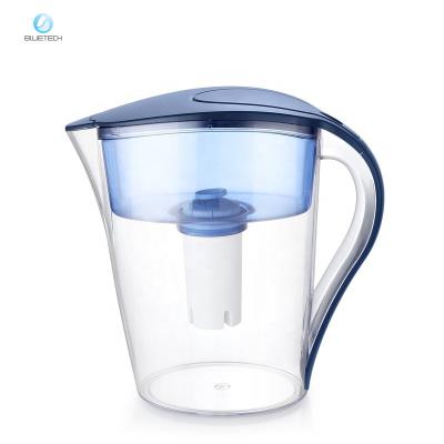 China Large-Sample Drinking Water Plant Producer 3.5L Refrigerator Door Design Water Filter Pitcher BPA Free Pure Tasting Jug For Drinking Water for sale