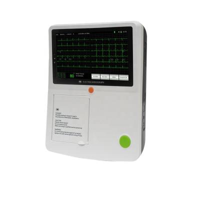 China 3 Channel Plastic Free Shipping Portable Ecg Machine NS3 With Touch Screen for sale