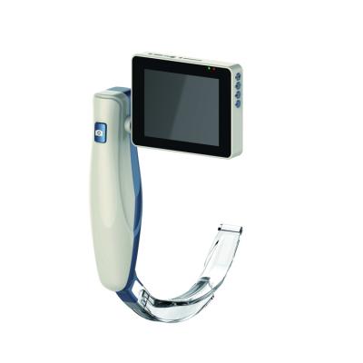 China Metal 3.0 Inch Color LCD Screen Disposable Digital Video Laryngoscope With 6pcs Same Size Blades for sale