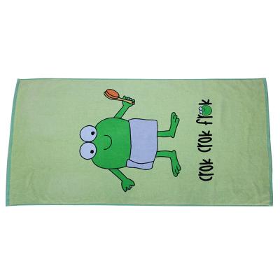 China Promotion Christmas Gift Towel Strip Bath Towel Kids Safe Towel for sale