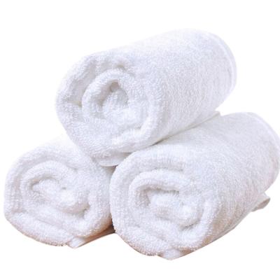 China Custom Logo Towel 32S 16S QUICK DRY Pure Egyptian Cotton Hand Towels 100% White Cotton Bath Towel Set Toallas For Hotel SPA for sale