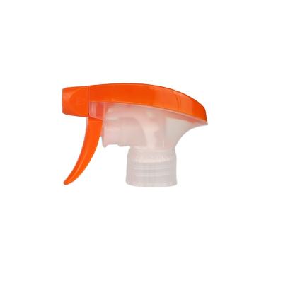 China Factory Wholesale Fine PP Dual Plastic Trigger Pump Trigger Orange Gun 28/410 Mini Sprayer Bottle Sprayer Trigger for sale