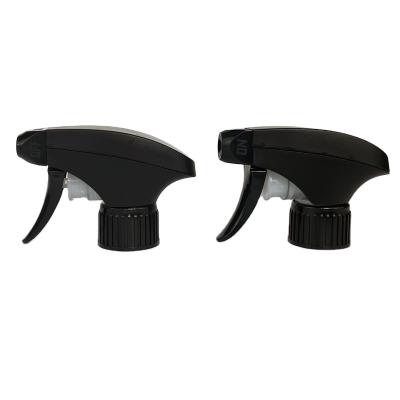 China High End Fine Sprayer Technology Manufacturer Double Cover Black All 28/410 Plastic Trigger Sprayer for sale