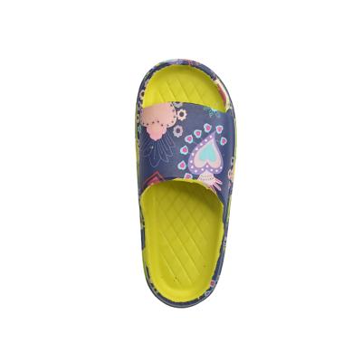 China CUSHIONING Promotional Cheap Price EVA Ladies Girls Women Colorful Printed Slippers Flip Flop for sale