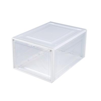 China High quality viable transparent pp plastic storage box collapsible for sale