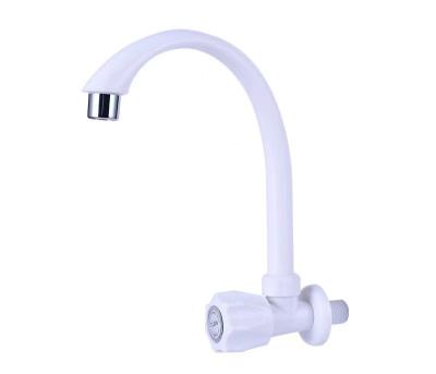 China Washing Machine Valve Angle Handle Faucets PVC Kitchen Faucet Metered Plastic Faucet Single Faucet Best Sale for sale