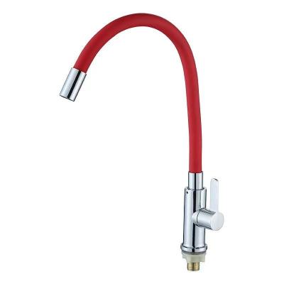 China Thermostatic Kitchen Faucet Single Handle Kitchen Faucets Cold And Hot Faucet With Color Spout Chinese Manufacture Best Cheapest Price 2021 Sale for sale