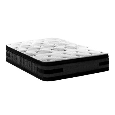 China Hypoallergenic Cool Top Thick Bed Base 36cm Hotel King Size Pocket Gel Mattress for sale