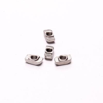 China Aluminum Aluminum Profile 40 Series Slot 10 T Nuts m4 m5 m6 m8 Galvanized Steel Hammer Head Nuts for sale