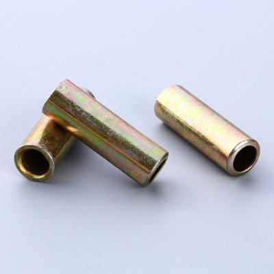 China ZINC High Quality Customized Steel Galvanized Cylinder Cold Heading Pin Shaft Pin Locating Pin Long Sleeve Spacer for sale