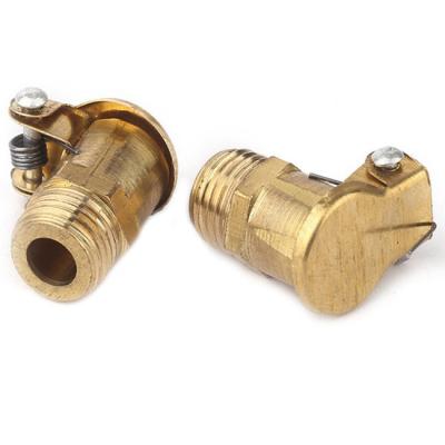 China High Quality National Standard Brass Oil Cup Brass Spout With Cover Hose Fitting Adapter Brass Connector for sale