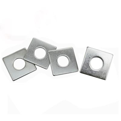 China Slotted thin single square hole din436 flat washer for sale