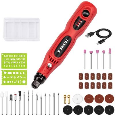 China Mini Drinder Pen Rotary Tool Kit 3.6V Cordles Li-ion Battery DIY Pen Grinder Kit With Li-ion Battery for sale