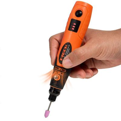 China Li-ion Battery Mini Grinder Pen Rotary Tool USB Charging 3.7V Grinder Tool Kit for sale