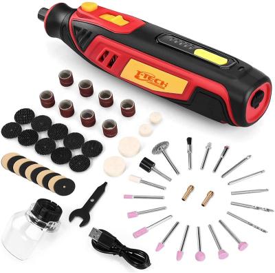 China Hand Grinder Cordless Rotary Tool Kit 4V with 53 Accessories for Small DIY Projects and Crafts for sale