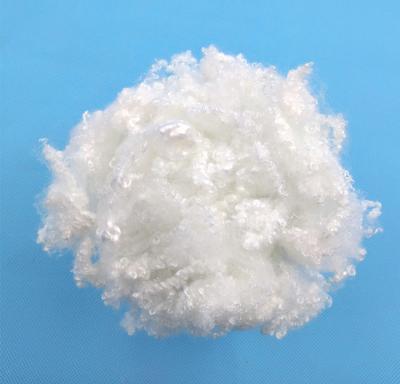 China GRS 2.5D*32mm Antistatic Hollow Conjugated Siliconized Polyester Staple Fiber for sale