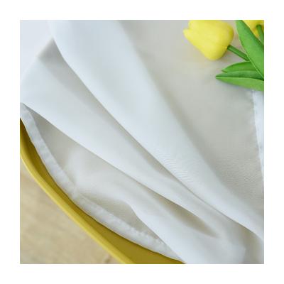 China European style or American style professionally made soft and silky extra white pure curtain for sale