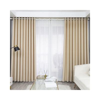 China Room Darkening and Good Reputation Light Blocking Bedroom Printed Solid Grommet High Quality Curtains for sale