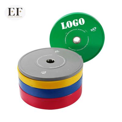 China CPU Ever Shape Hot Selling Weightlifting CPU Weight Plates With Hard Hub Bumper Plates Gym Set Barbell Plates 2021 for sale