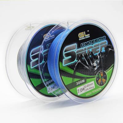 China Super Strength Excellent Abrasion Resistant 8 Strand PE Braided Fishing Line for sale