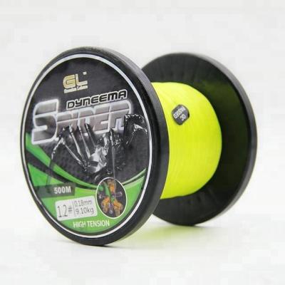 China Hypersensitivity 100M 8 Strand Ocean Hybrid PE Braided Fishing Line Fishing Line for sale